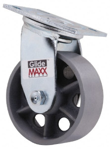 Value Collection 5" Diam x 2" Wide x 6-1/2" OAH Top Plate Mount Swivel Caster Semi-Steel, 1,000 Lb Capacity, Roller Bearing, 4 x 4-1/2" Plate GMC-SH-0075 - 66027947 Value Collection 5" Diam x 2" Wide x 6-1/2" OAH Top Plate Mount Swivel Caster Semi-Steel, 1,000 Lb Capacity, Roller Bearing, 4 x 4-1/2" Plate GMC-SH-0075 - 66027947
