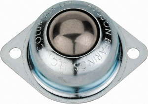 Hudson Bearings 1 Inch Diameter, Oval, Carbon Steel Ball Transfer 1.1875 Inch Mount Height, 75 Lb. Capacity BT-1CS - 92421064 Hudson Bearings 1 Inch Diameter, Oval, Carbon Steel Ball Transfer 1.1875 Inch Mount Height, 75 Lb. Capacity BT-1CS - 92421064