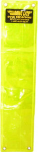 Made in USA 18 Inch Long x 4 Inch Width Guiding Lite2 Dock Reflector Microprismatic Brightness GL2-018 - 67512814