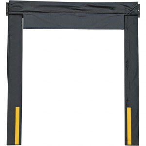 Vestil 8 ft. Door Width x 9 ft. Door Height Vinyl Dock Seal 15 Inch Projection D-350-15 - 78180395