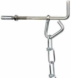 Value Collection 15 Ft. Chain and Hanger Kit Steel, Standard Number 2/0 Chain, for Use with Wheel Chocks WS-MH-DOCK1-140 - 51380780