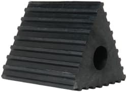 Value Collection 5" Wide x 4-21-64" High x 5-1/8" Deep, Rubber Wheel Chock Type D TS505 - 51380715