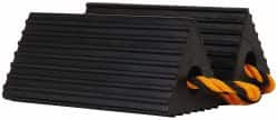 Value Collection 9-21/32" Wide x 4-21-64" High x 5-1/8" Deep, Rubber Wheel Chock Type E TS010S - 51380723