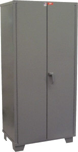 Jamco 4 Shelf Locking Storage Cabinet Steel, 48" Wide x 24" Deep x 78" High, Gray DS248 - 77450179