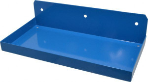 Triton Products 12" Long Blue Pegboard Shelf For Use with DuraBoards/Pegboards 76126 - 05119888