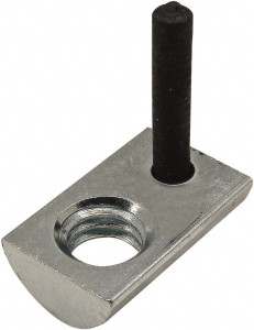 80/20 Inc. 10.03mm Wide, Open Shelving Accessory/Component Bright Zinc Finish, 15.74mm Long, Use with 25 Series 25-1966 - 04364030 80/20 Inc. 10.03mm Wide, Open Shelving Accessory/Component Bright Zinc Finish, 15.74mm Long, Use with 25 Series 25-1966 - 04364030