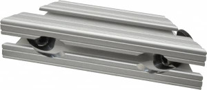 80/20 Inc. 1-1/2" Wide, 6" High, Open Shelving 45° Support Bracket Aluminum, Use with Series 15 - 1515 Extrusion 2525 - 07402498