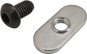 80/20 Inc. Open Shelving Button Head Socket Cap Screw 10mm Long, Use with 10/25 Series 75-3515 - 54976691