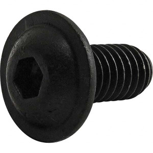 80/20 Inc. 21/32" Wide x 57/64" Long Open Shelving Button Head Socket Cap Screw Steel, For Use with 15 Series 3330 - 69352300