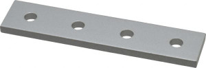 80/20 Inc. 7/8" Wide, 4" High, Open Shelving 4 Hole Joining Strip Aluminum, Use with Series 10 & Bolt Kit 3321 4117 - 76614569