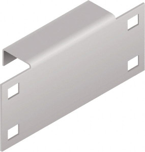 Interlake Mecalux 3" Wide, 3" High, Open Shelving Rigid Row Spacer 8" Long, Use with Interlake Pallet Rack IA501S00800Z000 - 84274646