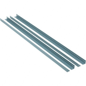 Value Collection 1.92" Wide, 72 High, Open Shelving Accessory/Component 13 Gauge Steel, Powder Coat Finish, Use with High Capacity Storage Racks HG008-1 - 48872196