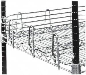 Value Collection 18" Wide, 4" High, Open Shelving Accessory/Component Chrome Finish, 1/2" Deep, Use with NuLine Units WS-MH-WS-002 - 70241153