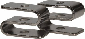 Value Collection 1" Wide, 1" High, Open Shelving S-Hook 1" Deep, Use with NuLine Units WS-MH-WS-028 - 70246210