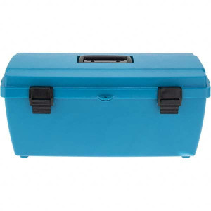 Value Collection Blue Small Parts Utility Box 19-7/8" Wide x 8-5/16" High x 8-7/8" Deep, Co-Polymer Resin Frame BD-80550 - 53591327
