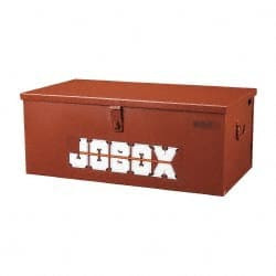 JOBOX 30" Wide x 16" Deep x 12" High Job Site Welders Box Steel, Brown 650990D - 01821628