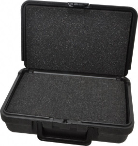 Platt Luggage, Inc. 7" Long x 10-1/2" Wide x 3" High Clamshell Hard Case Black, Polyethylene 207 - 65359119