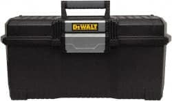 DeWALT 1 Compartment Tool Box 24" Wide x 11-1/2" Deep x 10-29/32" High, Metal/Resin, Black DWST24082 - 66602707