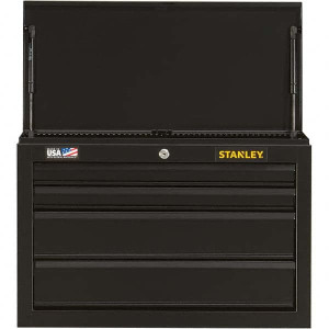 DeWALT Tool Boxes, Cases & Chests, Type: Top Tool Chest, Width Range: 24" - 47.9", Depth Range: 12" - 17.9", Height Range: 12" - 17.9", Material Family: Metal, Drawers Range: 3 - 5 Drawers STST22643BK - 94267556