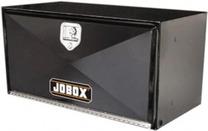 JOBOX 1 Compartment Underbed Truck Box 36" Wide x 18" Deep x 18" High, Steel, Black 1-006002 - 32436073