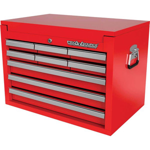 PRO-SOURCE Tool Boxes, Cases & Chests, Type: Top Tool Chest, Width Range: 24" - 47.9", Depth Range: 12" - 17.9", Height Range: 12" - 17.9", Material Family: Metal, Drawers Range: 6 - 10 Drawers AC726901AG-01A - 12757910