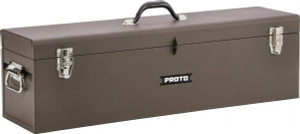 Proto Hip-Roof Tool Box 19" Wide x 7" Deep x 7" High, Steel, Red J9971-NA - 33626219