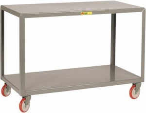 Little Giant Mobile Table Steel, Fixed Leg, Gray, 48" Long x 24" Deep x 34" High IP-2448-2 - 55932487