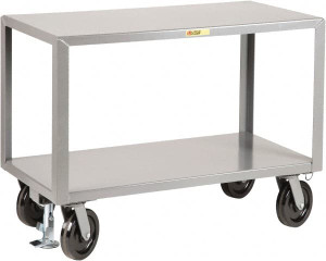 Little Giant Mobile Workbench Steel, Fixed Leg, Gray, 48" Long x 24" Deep x 36" High IPG2448-8PHFLPL - 55932677