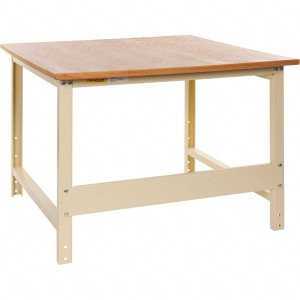 Value Collection 60 Wide x 48" Deep x 33" High, Hardboard Workbench Comfort Edge WS-MH-WKBN-150 - 93976355