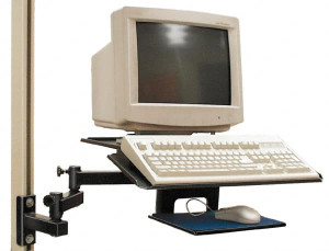 Hubbell Steel Workbench & Workstation Combo Computer/Keyboard Tray Use with Hubbell Workbenches W5CK-SAK - 00496612