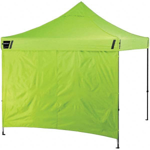 Ergodyne 10 ft. Tall, Temporary Structure Tent Side Panel 20 ft. Wide, For Temporary Structures 12998 - 92921386