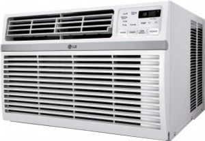 LG 17,500/18,000 BTU, 208/230 Volt Window Air Conditioner 7.5 Amp Rating, 26" Wide x 28-1/8" Deep x 17" High LW1816ER - 66779315