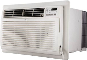 LG 11,200/11,500 BTU, 208/230 Volt Thru-the-Wall Residential Air Conditioner 5.4 Amp Rating, 24" Wide x 20-1/16" Deep x 14" High LT1236CER - 66779380