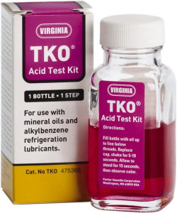 Parker Hannifin 1.4 oz Oil Acid Test Kit Bottle TKO - 62043906