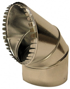 Made in USA 6" ID Galvanized Duct Round Takeoff 2" Long, Standard Gage 29306000 - 03379310