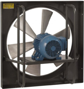 Americraft 24" Blade, Direct Drive, 1 hp, 7,425 CFM, TEFC Exhaust Fan 30-1/2" Opening Height x 30-1/2" Opening Width, 16/8 Amp, 115/230 Volt, 1 Speed, Single Phase 924 1HP 1P T - 82216540