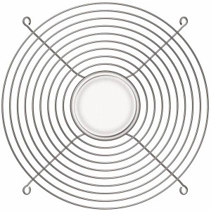 Value Collection 254mm (10") Wire Chrome Fan Guard For Round Cooling Fans SC1000-W1 - 44906162