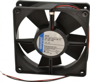 ebm-papst 12 Volts, DC, 100 CFM, Square Tube Axial Fan 0.42 Amp Rating, 119mm High x 119mm Wide x 1.26" Deep 4312 - 76939859