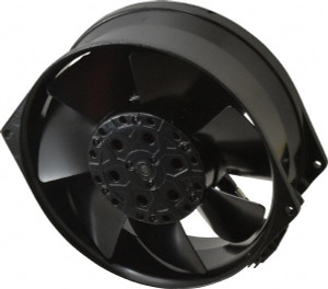 ebm-papst 230 Volts, AC, 233 CFM, Round Tube Axial Fan 0.2 Amp Rating, 5.91" High x 5.91" Wide x 2.17" Deep W2S130-AA03-44 - 76939958