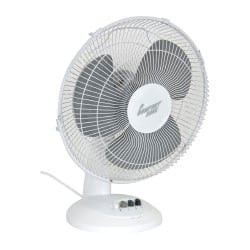 Comfort Zone 12" Blade, 210 Max CFM, Table Fan 0.31 Amps, 120 Volts, 3 Speed CZ121 - 00533950