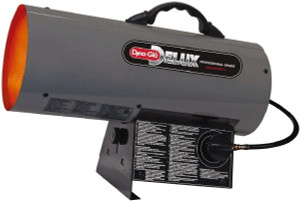 Dyna-Glo 10 to 40,000 BTU Rating, Propane Forced Air Heater 1,000 Sq Ft Max Heating Area, (1) 1 Lb or 20 Lb Tank Capacity, Fuel with LP Gas RMC-FA40DGD - 53772505