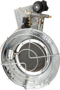 HeatStar 8,000 to 15,000 BTU, Single Burner Propane Tank Top Radiant Heater 20 Lb Fuel Capacity, 9-3/4" Long x 8" Wide x 12-3/4" High MH15T - 63460422