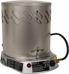 HeatStar 75,000 to 200,000 BTU, Propane Convection Heater 100 Lb Fuel Capacity, 15-1/4" Long x 18-1/4" Wide x 21-3/4" High HS200CV - 93178713