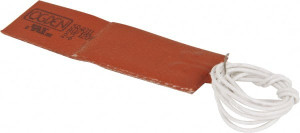 Value Collection 3" Long x 1" Wide, Rectangular, Silicon Rubber, Standard Heat Blanket 120 Volt, Plain Back, Use with Metal Containers SR4011 - 03156734