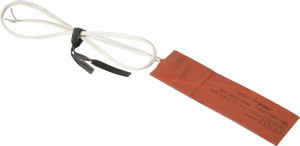 Value Collection 3" Long x 1" Wide, Rectangular, Silicon Rubber, Standard Heat Blanket 120 Volt, Adhesive Back, Use with Metal Containers SR4014 - 03156767