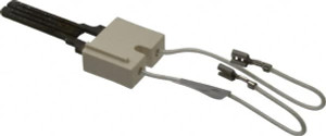 White-Rodgers 120 VAC, 5 Amp, 1/4" Female Space Terminals, Uninsulated Connection, Silicon Carbide Hot Surface Ignitor 9" Lead Length, For Use with Gas Burner 07 67A365S1 - 05287636