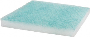 Flanders Precisionaire 20" High x 20" Wide x 2" Deep, Polyester Air Filter Paint Booth Media Pad MERV Unrated, Use with Paint Booths 330G-020 - 00626754