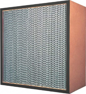 Made in USA 24" High x 12" Wide 11-1/2" Deep, 99.97% Capture Efficiency, HEPA Air Filter Microfiber Paper Media, Particle Board Frame, 250 FPM Max, 500 CFM, 220°F Max, Use with Hospitals & Clean Rooms H62G1X1 - 32974990