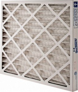 PRO-SOURCE 20 x 25 x 2", MERV 8, 35% Efficiency, Wire-Backed Pleated Air Filter Synthetic, Paperboard Frame, 500 Max FPM, 1,300 CFM, Use with Any Unit PRO10390 - 40102857