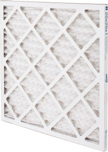 PRO-SOURCE 20 x 20 x 1", MERV 8, 35% Efficiency, Wire-Backed Pleated Air Filter Synthetic, Paperboard Frame, 300 Max FPM, 825 CFM, Use with Any Unit PRO10375 - 76935840